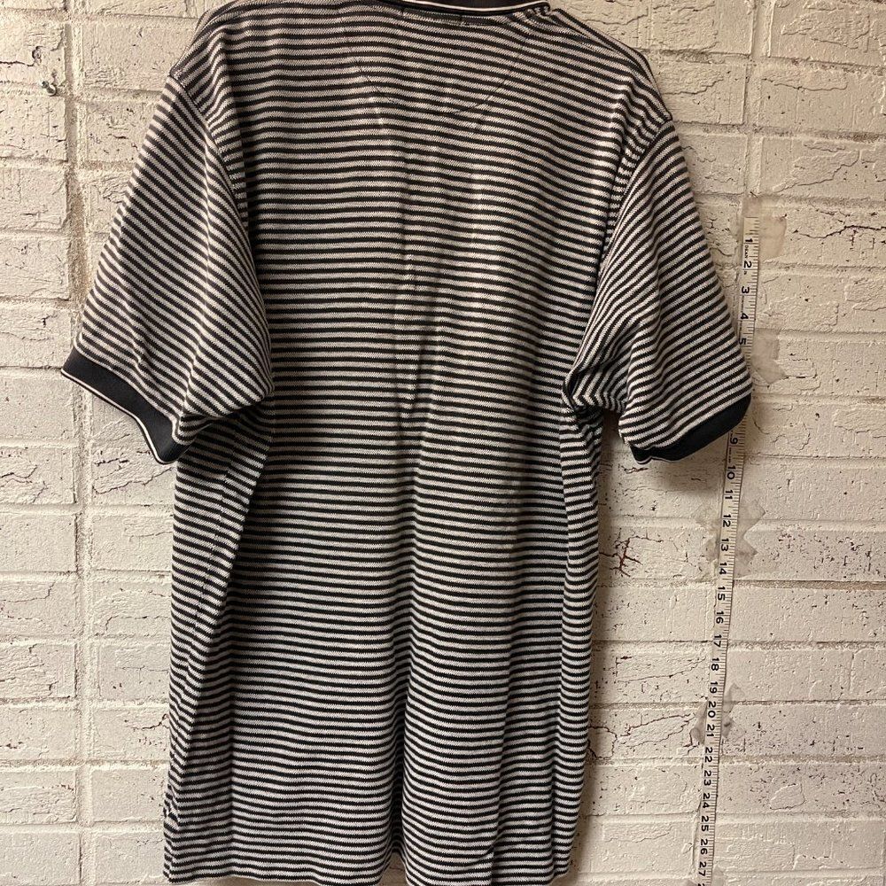 Nike Golf Mens Striped Short Sleeve Polo Shirt XL Athletic Activewear - Picture 6 of 10
